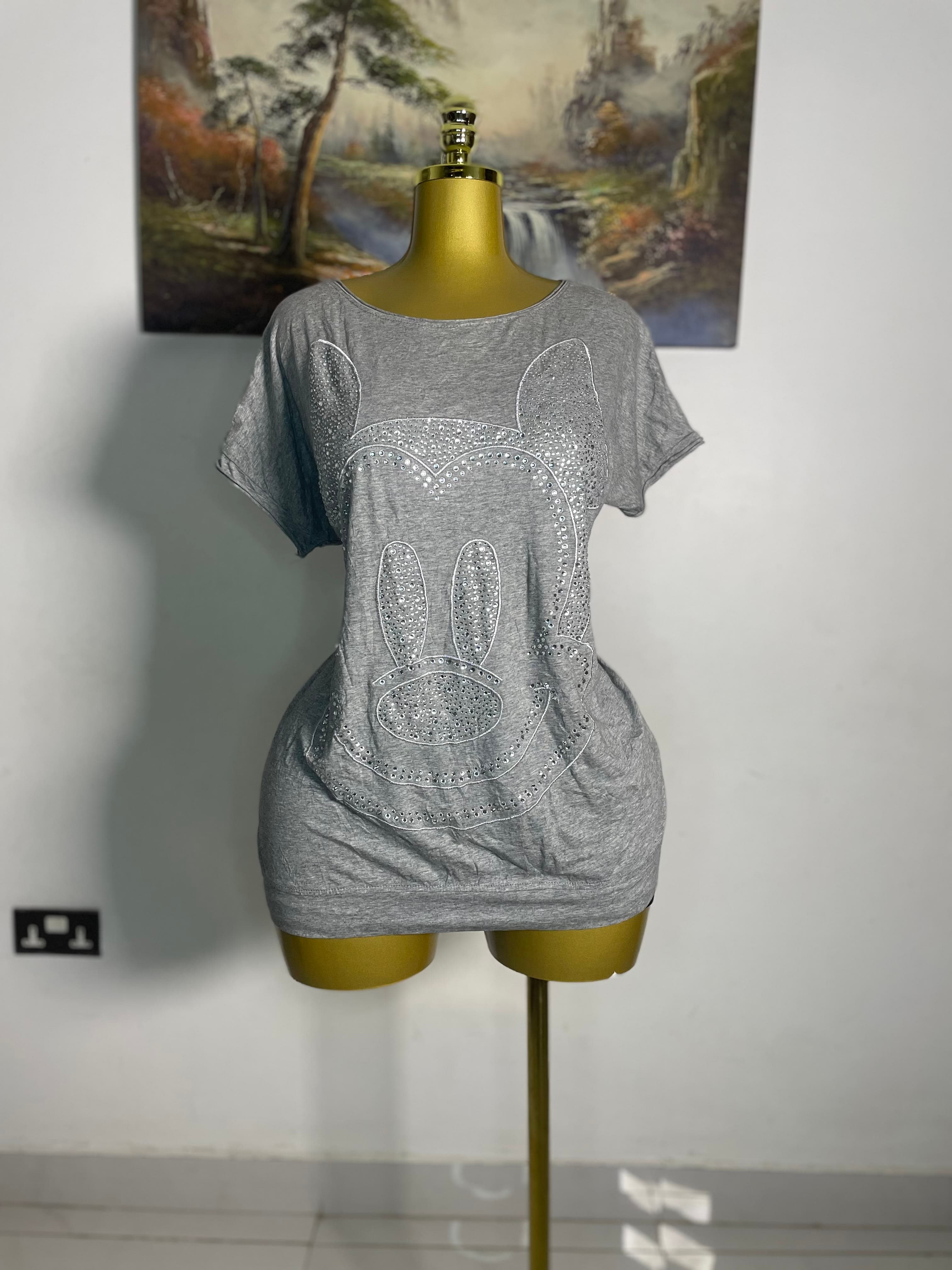 Minnie Mouse Graphic Tee thrift fashion item